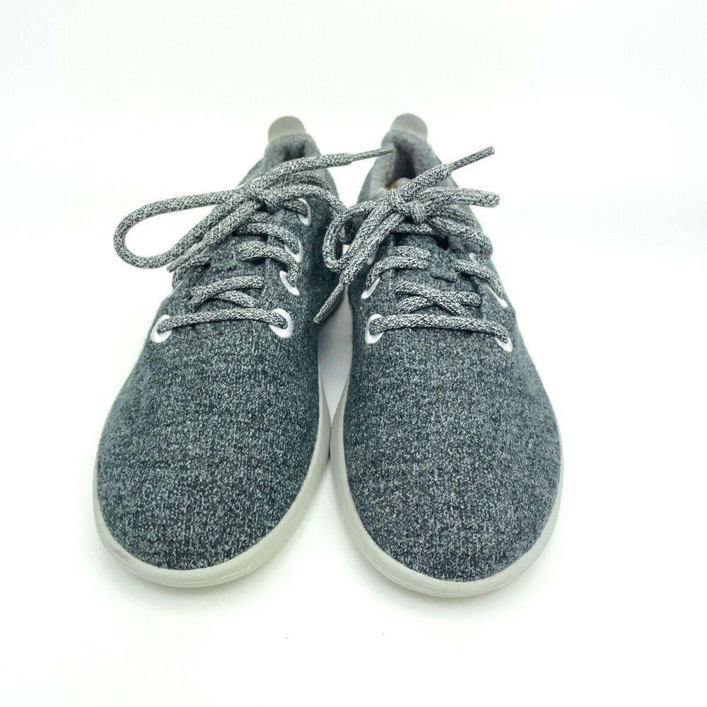 Allbirds Women's Wool Runners  Charcoal Gray Comfort Shoes Sz W 9 EU 39 Sneaker - Picture 2 of 7